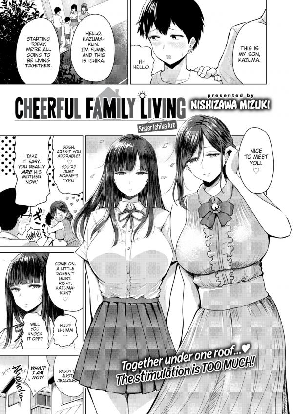 Cheerful Family Living